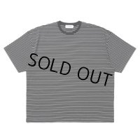 COOTIE PRODUCTIONS/Border S/S Tee（Black）［ボーダーT-25春夏］