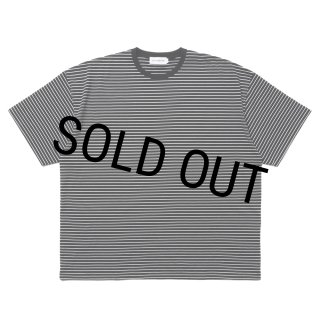 COOTIE PRODUCTIONS/Border S/S Tee（Black）［ボーダーT-25春夏