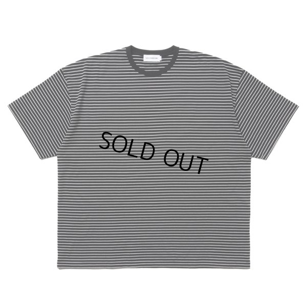 画像1: COOTIE PRODUCTIONS/Border S/S Tee（Black）［ボーダーT-25春夏］