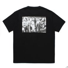 画像1: WACKO MARIA/ELLEN VON UNWERTH / WASHED HEAVY WEIGHT T-SHIRT（BLACK）［プリントT-25春夏］ (1)