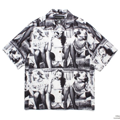 他の写真1: WACKO MARIA/ELLEN VON UNWERTH / HAWAIIAN SHIRT（WHITE）［ハワイアンシャツ-25春夏］