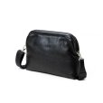 画像2: CALEE/STUDS LEATHER SHOULDER BAG ＜INTERNAL FLEX FRAME TYPE＞（BLACK）［レザーショルダーバッグ-25春夏］ (2)