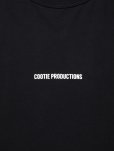 画像3: COOTIE PRODUCTIONS/C/R Smooth Jersey S/S Tee（Black）［スムースジャージT-25春夏］ (3)