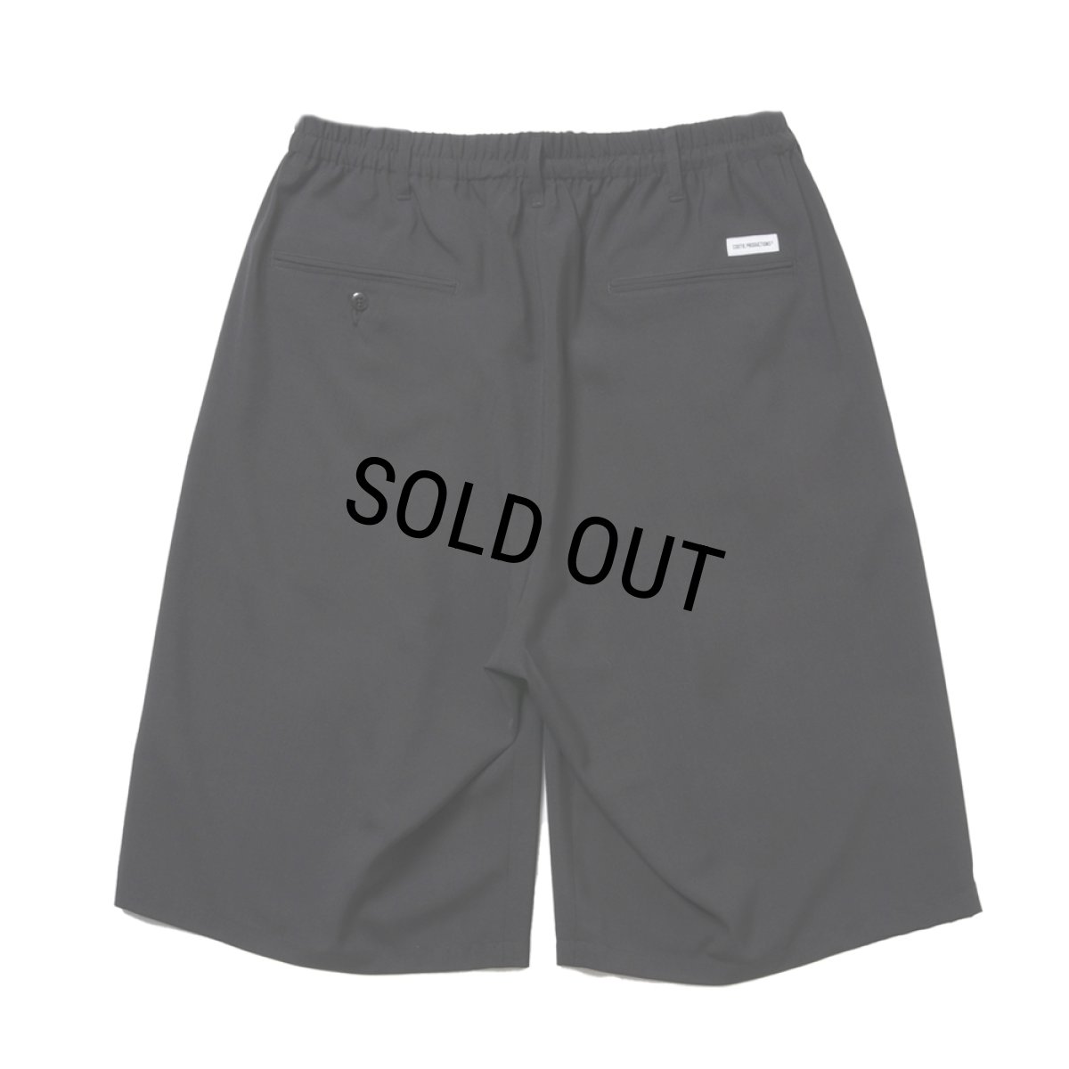 画像2: COOTIE PRODUCTIONS/T/W 2 Tuck Easy Shorts（Black）［ツータックイージーショーツ-25春夏］ (2)