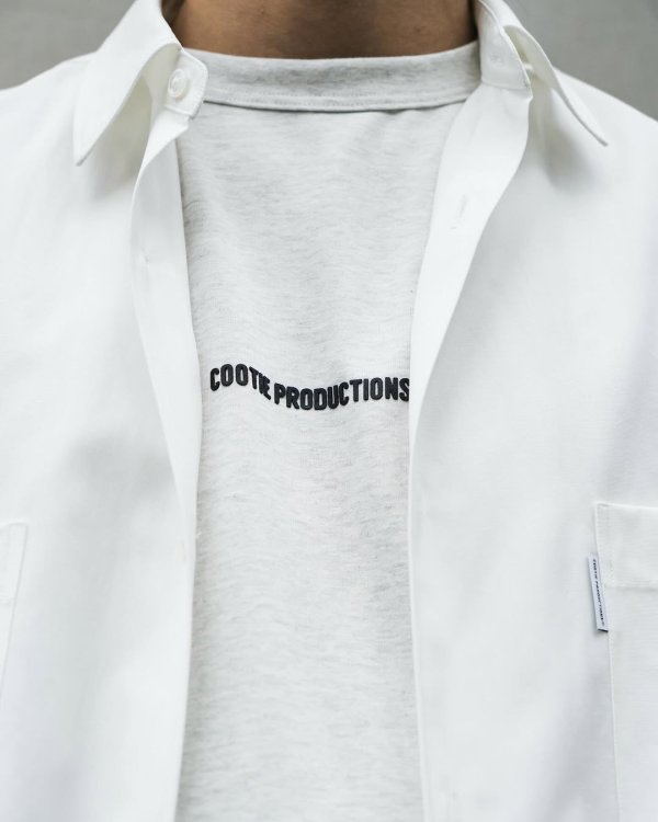 画像3: COOTIE PRODUCTIONS/C/R Smooth Jersey S/S Tee（White）［スムースジャージT-25春夏］