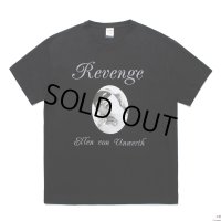 WACKO MARIA/ELLEN VON UNWERTH / WASHED HEAVY WEIGHT T-SHIRT（BLACK）［プリントT-25春夏］