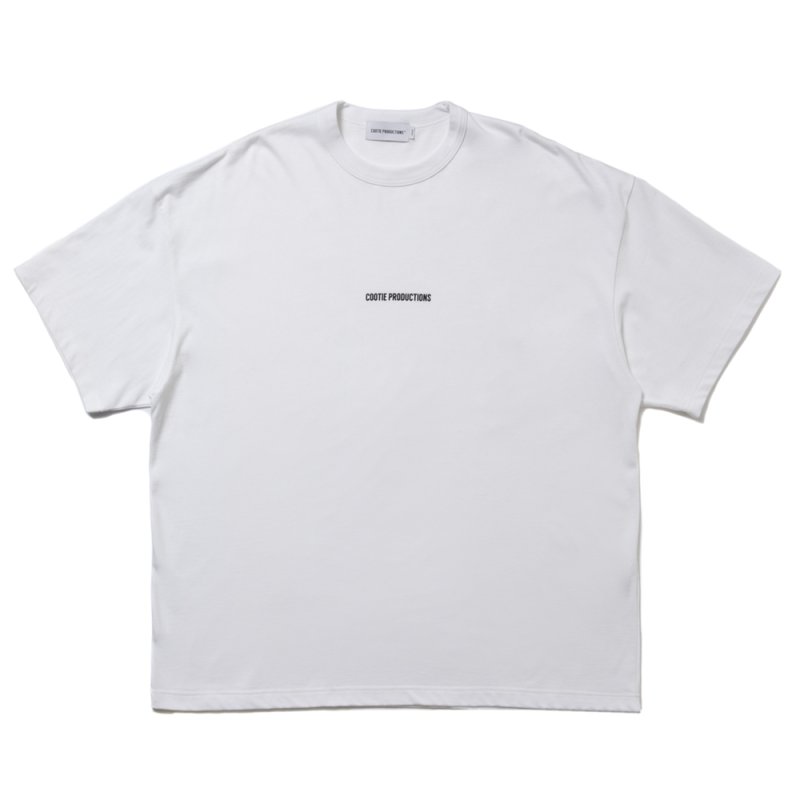 画像1: COOTIE PRODUCTIONS/C/R Smooth Jersey S/S Tee（White）［スムースジャージT-25春夏］