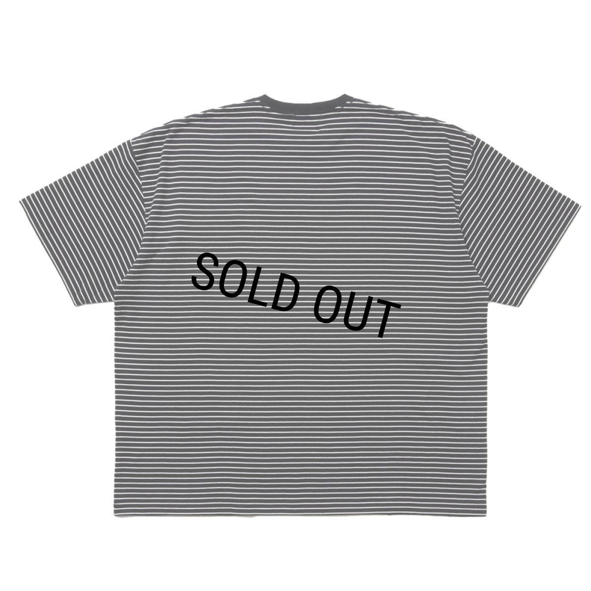 画像2: COOTIE PRODUCTIONS/Border S/S Tee（Black）［ボーダーT-25春夏］ (2)