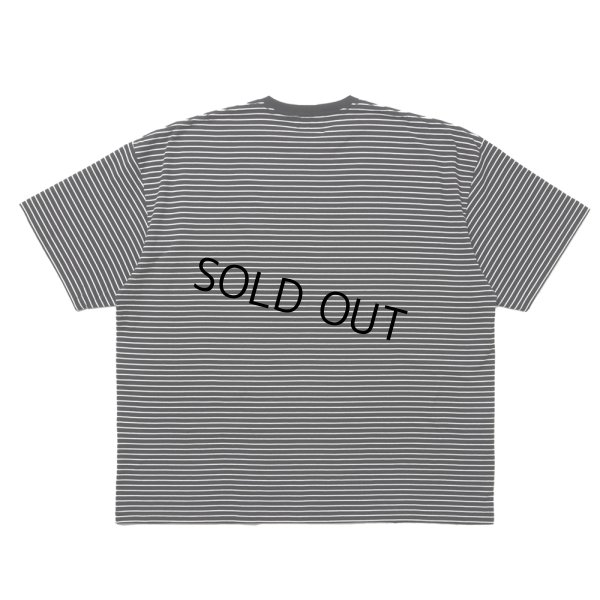 画像2: COOTIE PRODUCTIONS/Border S/S Tee（Black）［ボーダーT-25春夏］