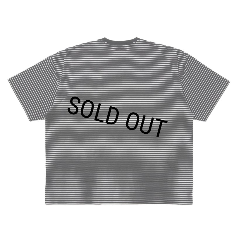 COOTIE PRODUCTIONS/Border S/S Tee（Black）［ボーダーT-25春夏］ - JONAS