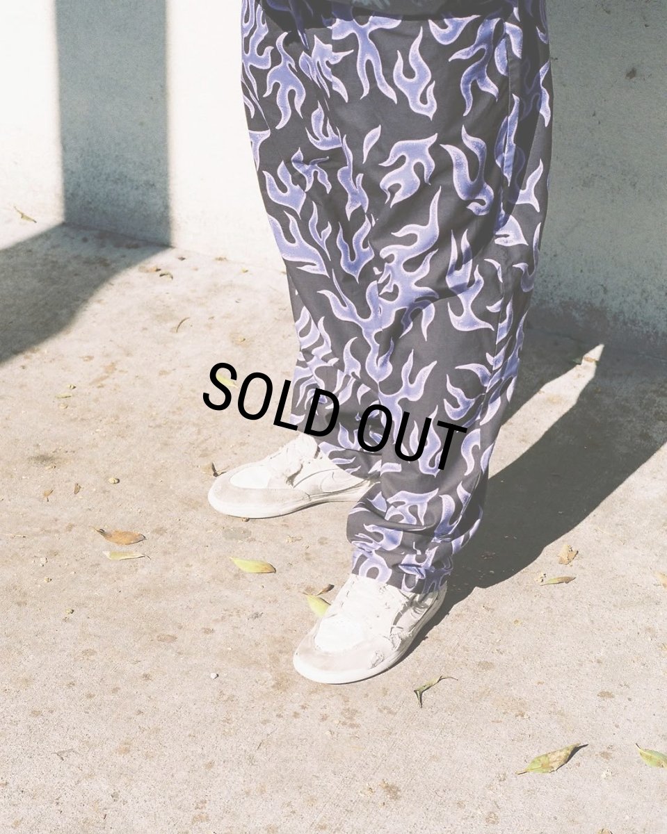 画像8: CHALLENGER/FIRE PANTS（PURPLE/BLACK）［ファイヤーパンツ-25春夏］ (8)