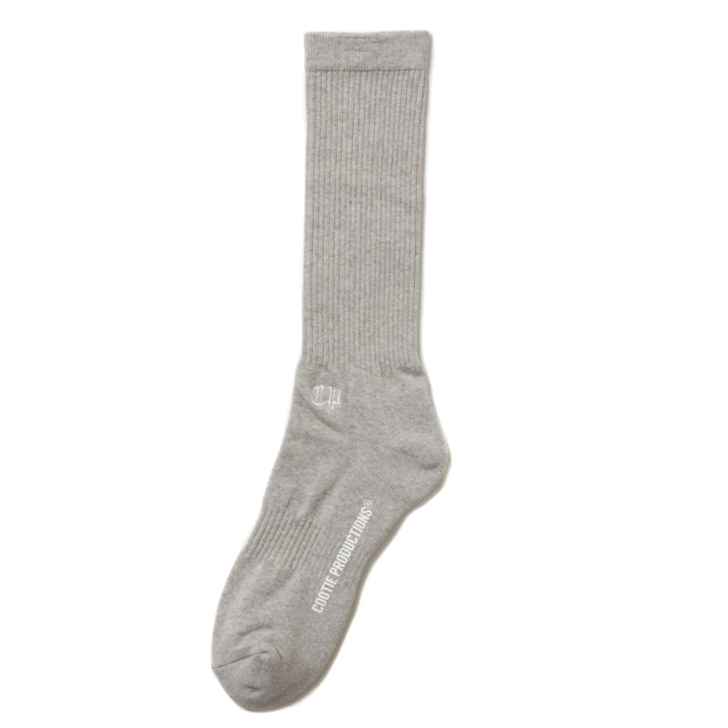 画像1: COOTIE PRODUCTIONS/Raza High Socks（Ash Gray）［ハイソックス-25春夏］
