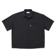 画像1: COOTIE PRODUCTIONS/T/W Work S/S Shirt（Stripe）［ワークシャツ-25春夏］ (1)