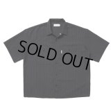 COOTIE PRODUCTIONS/T/W Work S/S Shirt（Stripe）［ワークシャツ-25春夏］