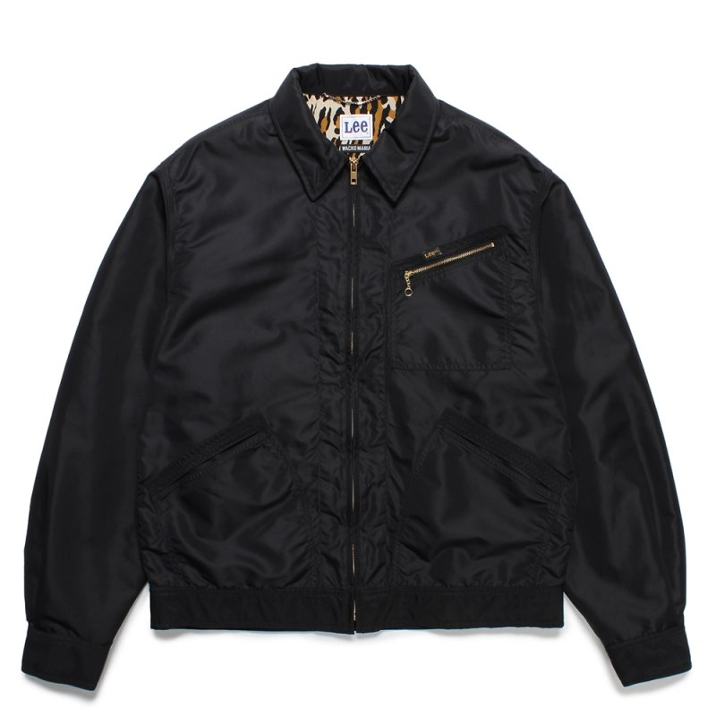 画像1: WACKO MARIA/LEE / NYLON 91-B JACKET（BLACK）［ナイロン91-B JKT-25春夏］