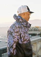 画像3: CHALLENGER/PACKABLE FIRE ANORAK（PURPLE/BLACK）［パッカブルファイヤーアノラック-25春夏］ (3)