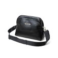 画像1: CALEE/STUDS LEATHER SHOULDER BAG ＜INTERNAL FLEX FRAME TYPE＞（BLACK）［レザーショルダーバッグ-25春夏］ (1)