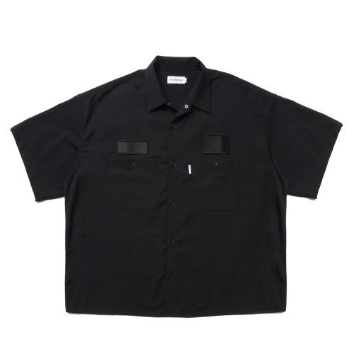 他の写真1: COOTIE PRODUCTIONS/Leno Cloth Error Fit Work S/S Shirt（Black）［エラーフィットワークシャツ-25春夏］