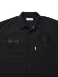 画像3: COOTIE PRODUCTIONS/Leno Cloth Error Fit Work S/S Shirt（Black）［エラーフィットワークシャツ-25春夏］