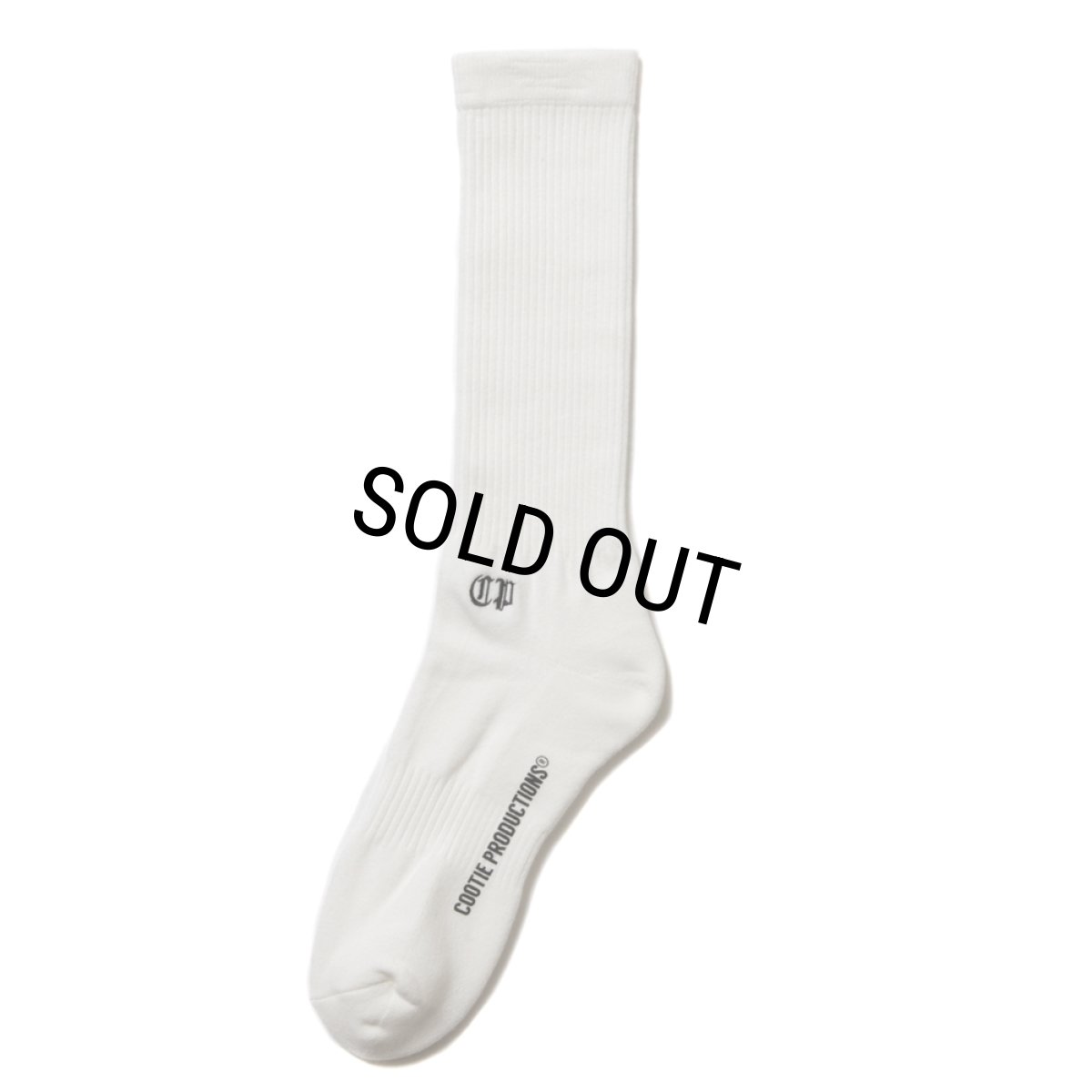 画像1: COOTIE PRODUCTIONS/Raza High Socks（Off White）［ハイソックス-25春夏］ (1)