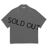WACKO MARIA/50'S OPEN COLLAR SHIRT（BLACK）［ピンポイントステッチ50'Sオープンカラーシャツ-25春夏］
