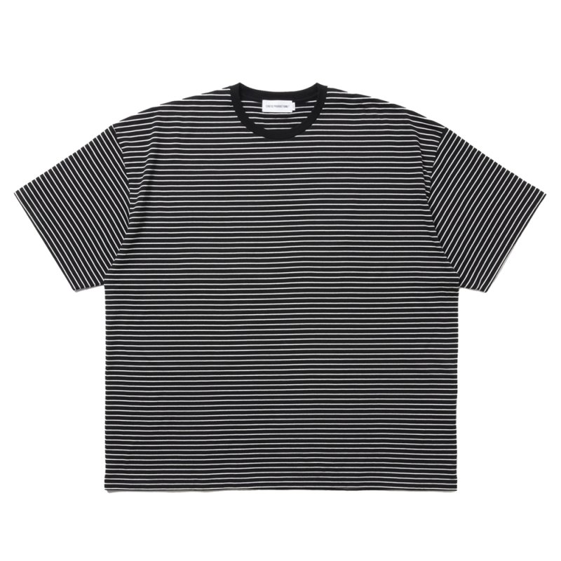 画像1: COOTIE PRODUCTIONS/Border S/S Tee（Black）［ボーダーT-25春夏］