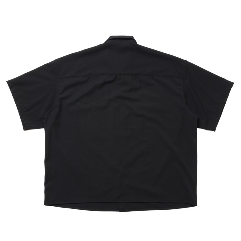 画像2: COOTIE PRODUCTIONS/Leno Cloth Error Fit Work S/S Shirt（Black）［エラーフィットワークシャツ-25春夏］