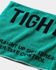 画像3: TIGHTBOOTH/LABEL LOGO TOWEL（Turquoise）［ラベルロゴタオル-25春夏］ (3)