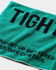 画像3: 【20％OFF】TIGHTBOOTH/LABEL LOGO TOWEL（Turquoise）［ラベルロゴタオル-25春夏］ (3)