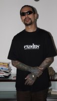 画像2: exodus/exodus WORLDWIDE Tee（WHITE）［プリントT-25春夏］ (2)
