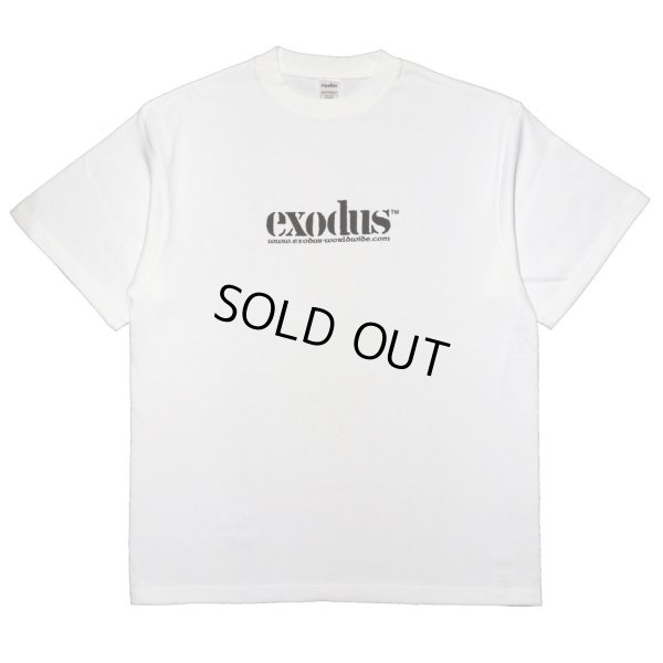画像1: exodus/exodus WORLDWIDE Tee（WHITE）［プリントT-25春夏］