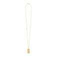 画像2: BlackEyePatch/HWC LABEL PENDANT NECKLACE（GOLD） (2)