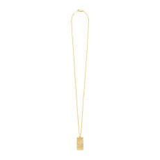 画像2: BlackEyePatch/HWC LABEL PENDANT NECKLACE（GOLD） (2)
