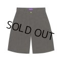 BlackEyePatch/PYTHON PATTERNED BAGGY DUCK SHORTS（OLIVE）