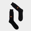 【20％OFF】TIGHTBOOTH/WAFFLE SOCKS（Black）［ワッフルソックス-25春夏］