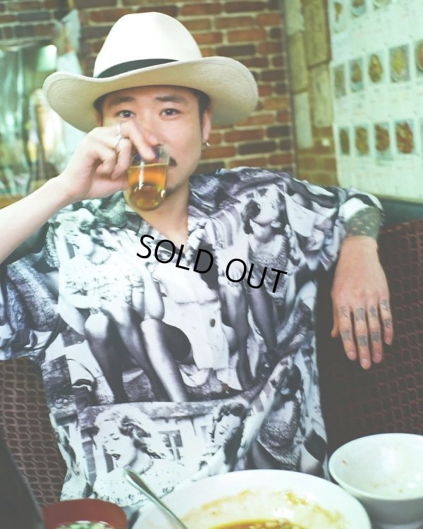 画像2: WACKO MARIA/ELLEN VON UNWERTH / HAWAIIAN SHIRT（WHITE）［ハワイアンシャツ-25春夏］
