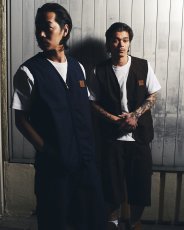 画像4: BlackEyePatch/PYTHON PATTERNED DUCK VEST(OLIVE) (4)