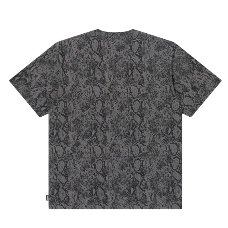 画像2: BlackEyePatch/SMALL OG PYTHON PATTERNED TEE（CHARCOAL）