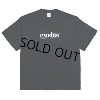exodus/exodus  WORLDWIDE Tee（BLACK）［プリントT-25春夏］