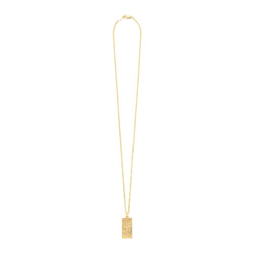 他の写真2: BlackEyePatch/HWC LABEL PENDANT NECKLACE（GOLD）
