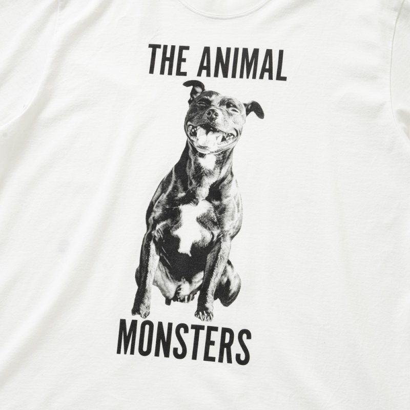 画像3: RATS/ANIMAL MONSTERS TEE（WHITE）［プリントT-25春夏］