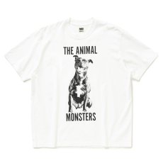画像1: RATS/ANIMAL MONSTERS TEE（WHITE）［プリントT-25春夏］ (1)