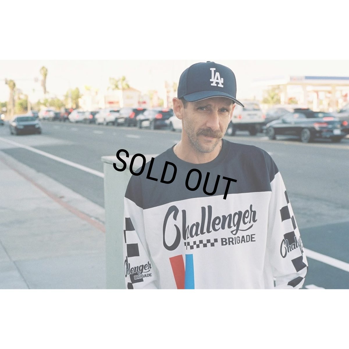 画像3: CHALLENGER/L/S RACING TEE（WHITE）［レーシング長袖T-25春夏］ (3)