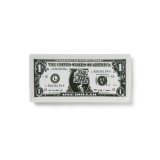BlackEyePatch/DOLAR BILL CERAMIC TRAY（WHITE）