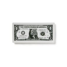 画像1: BlackEyePatch/DOLAR BILL CERAMIC TRAY（WHITE） (1)