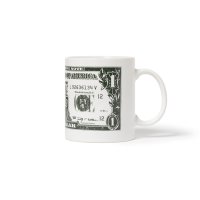 BlackEyePatch/DOLLAR BILL MUG（WHITE）