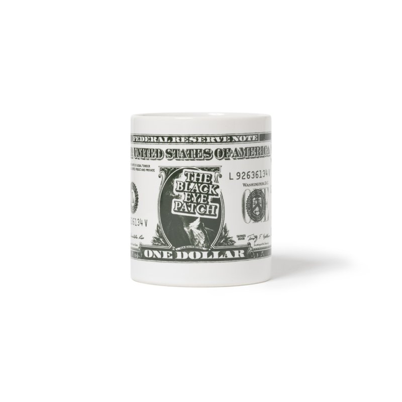 画像2: BlackEyePatch/DOLLAR BILL MUG（WHITE）