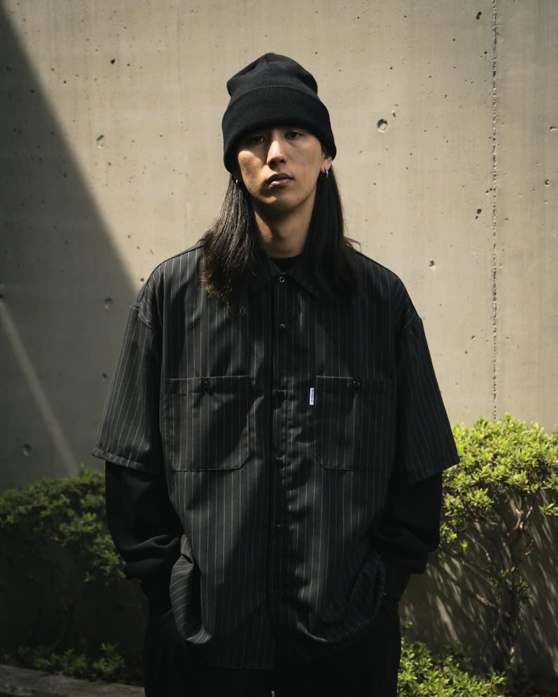 画像2: COOTIE PRODUCTIONS/N/C Big Cuffed Beanie（Black）［ビッグカフドビーニー-25春夏］