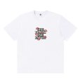画像1: BlackEyePatch/KISSES ON OG LABEL TEE（WHITE） (1)