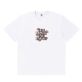BlackEyePatch/KISSES ON OG LABEL TEE（WHITE）